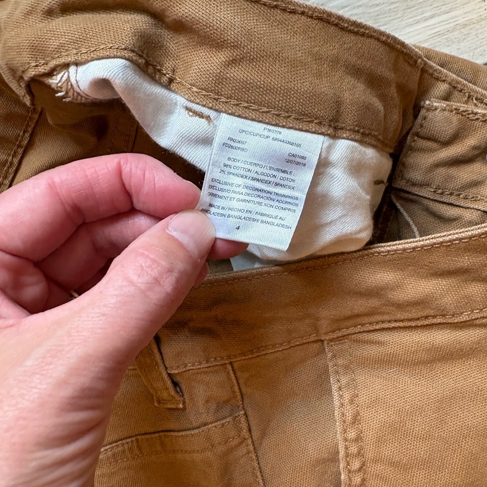 Dickies Women's FLEX Slim Fit Duck Carpenter Pants size 4 - Picture 5 of 5